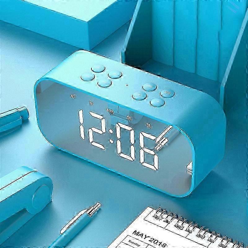 AEC BT501 Bluetooth Speaker with LED & Alarm Clock