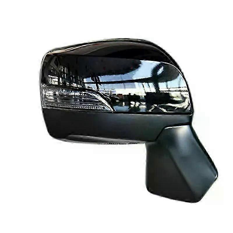 Car Rearview Outside Mirror Assy With Signal Lamp Heated Auto Folding 9 Wire Side Mirror Fit For Subaru Fit For ester 2013 2014 2015-2017