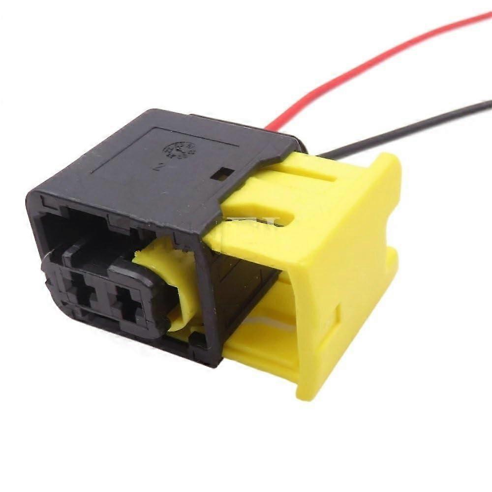 2-Pin Car Cable Adapter Plug for Sensor with Waterproof Electrical Connector and Wires 1-1418483-1 (Female)