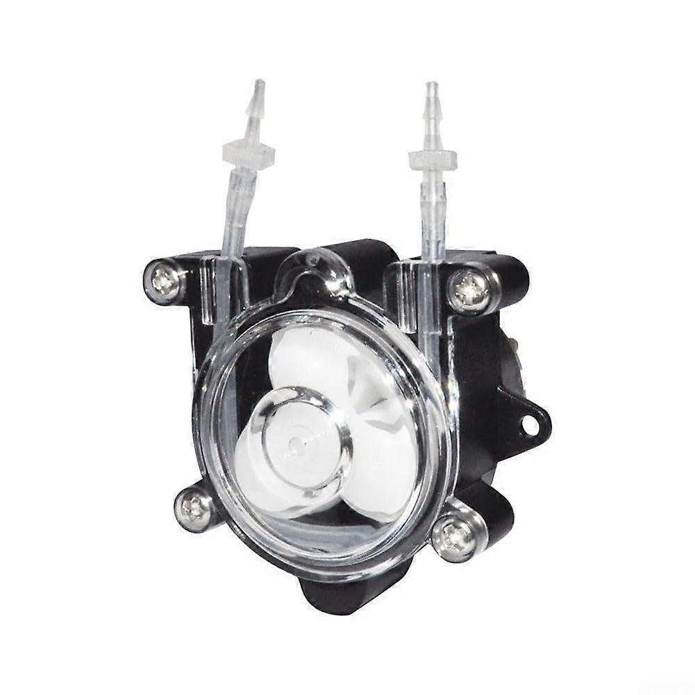 Compact and quiet hose pump with reliable selfpriming function
