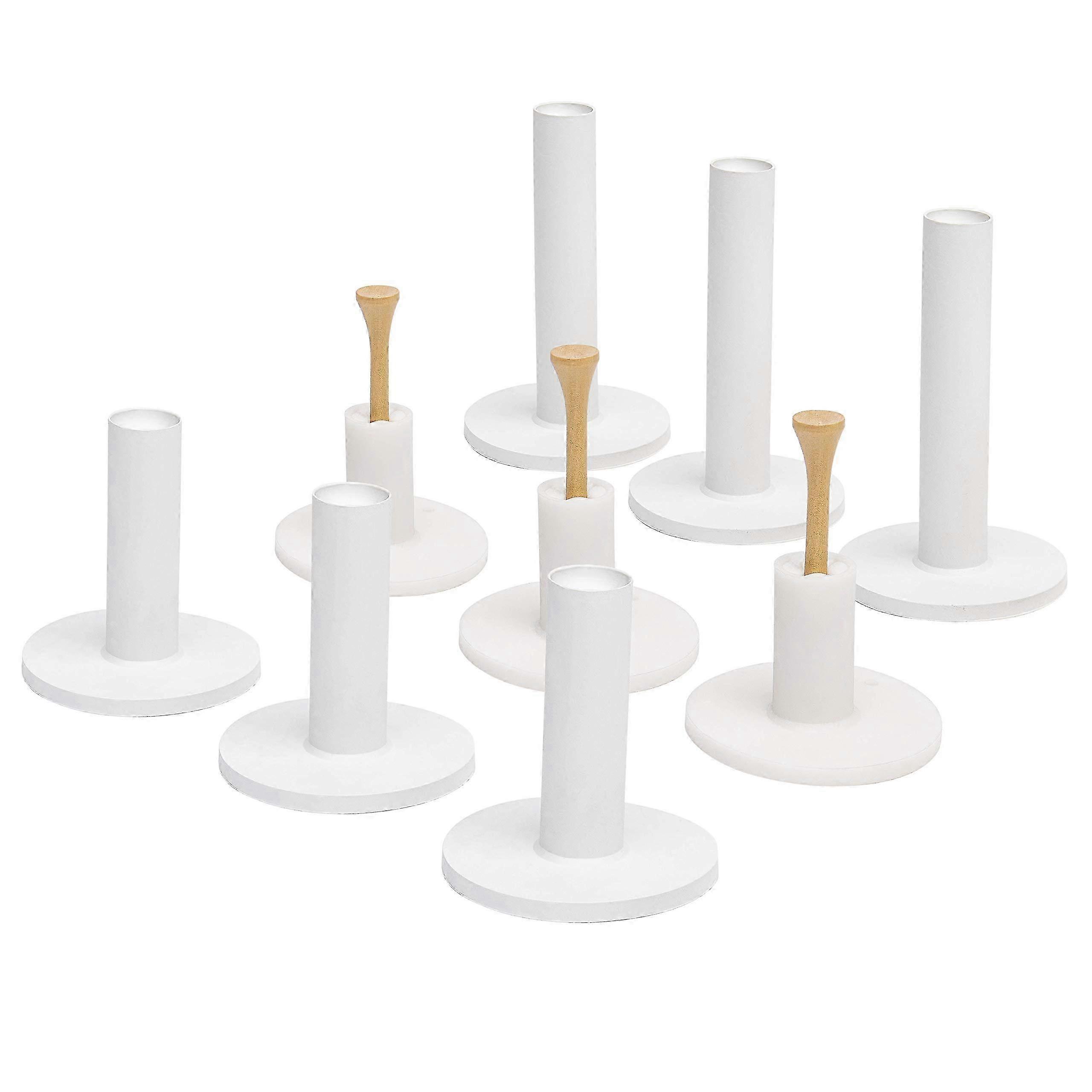 9 Durable Rubber Golf Tees Suitable for Use on Synthetic Turf