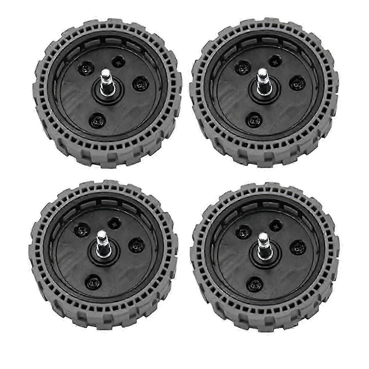 4pcs Wheels for Applicable Robot Accessories Sweeping Machine Walking Wheels Pulleys Roller