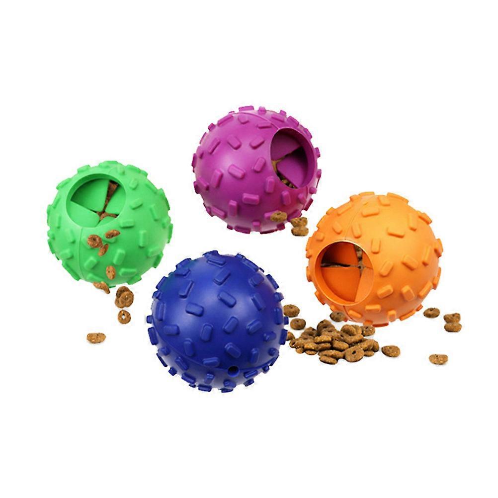 Dog Molar Toy Rubber Toy Intelligence Development Educational Toy Supplies 3.1×3.1×3.5in 1Pcs
