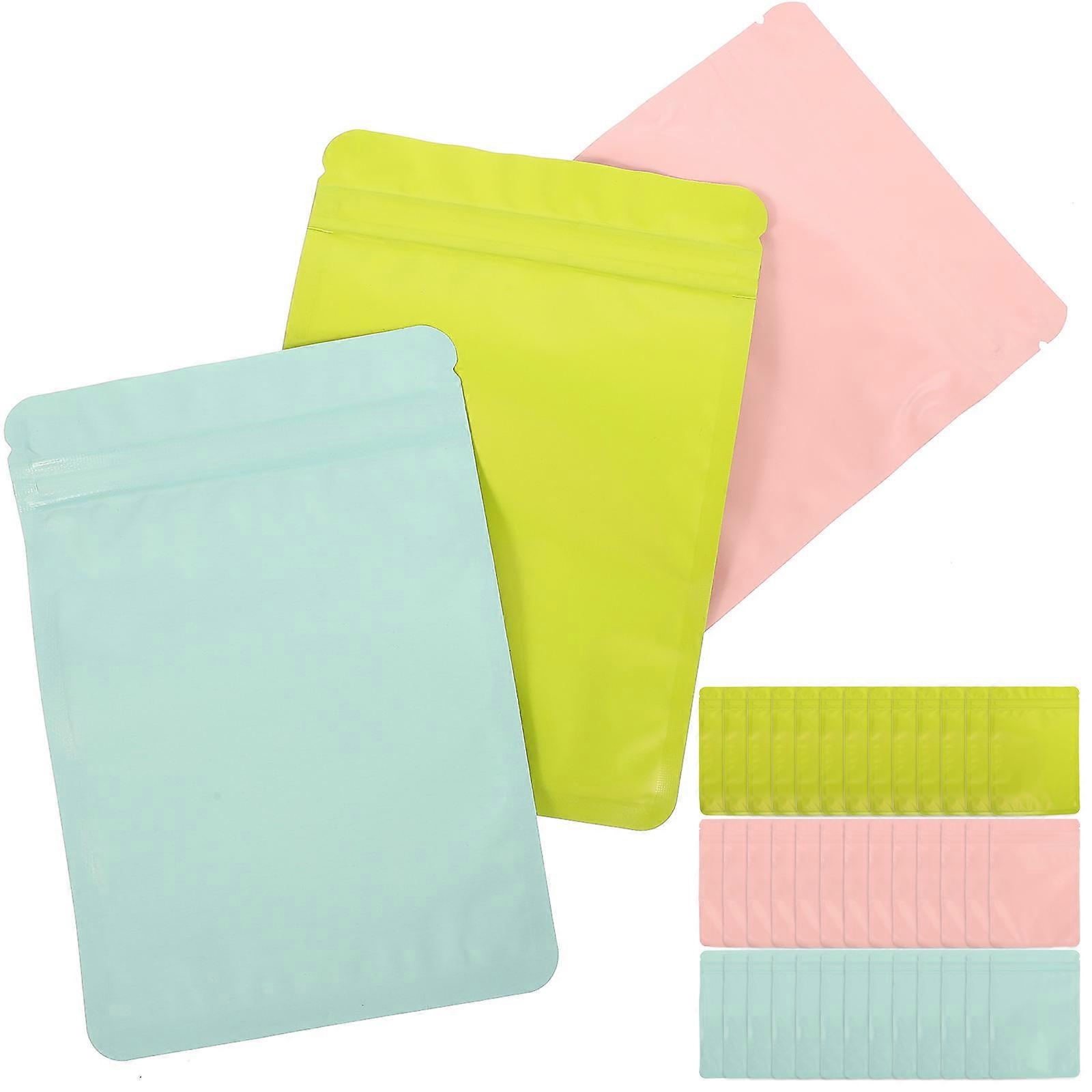 150pcs Reusable Plastic Food Sealant Bags for Candies and Snacks Storage Pouches