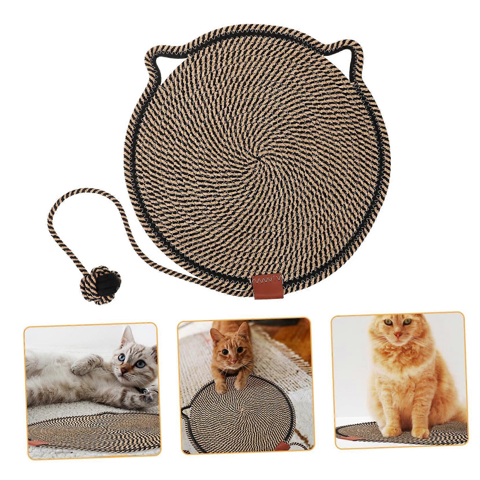 Cat Scratcher Pad, Durable Scratching Mat Protects Furniture for Claw Sharpening and Play