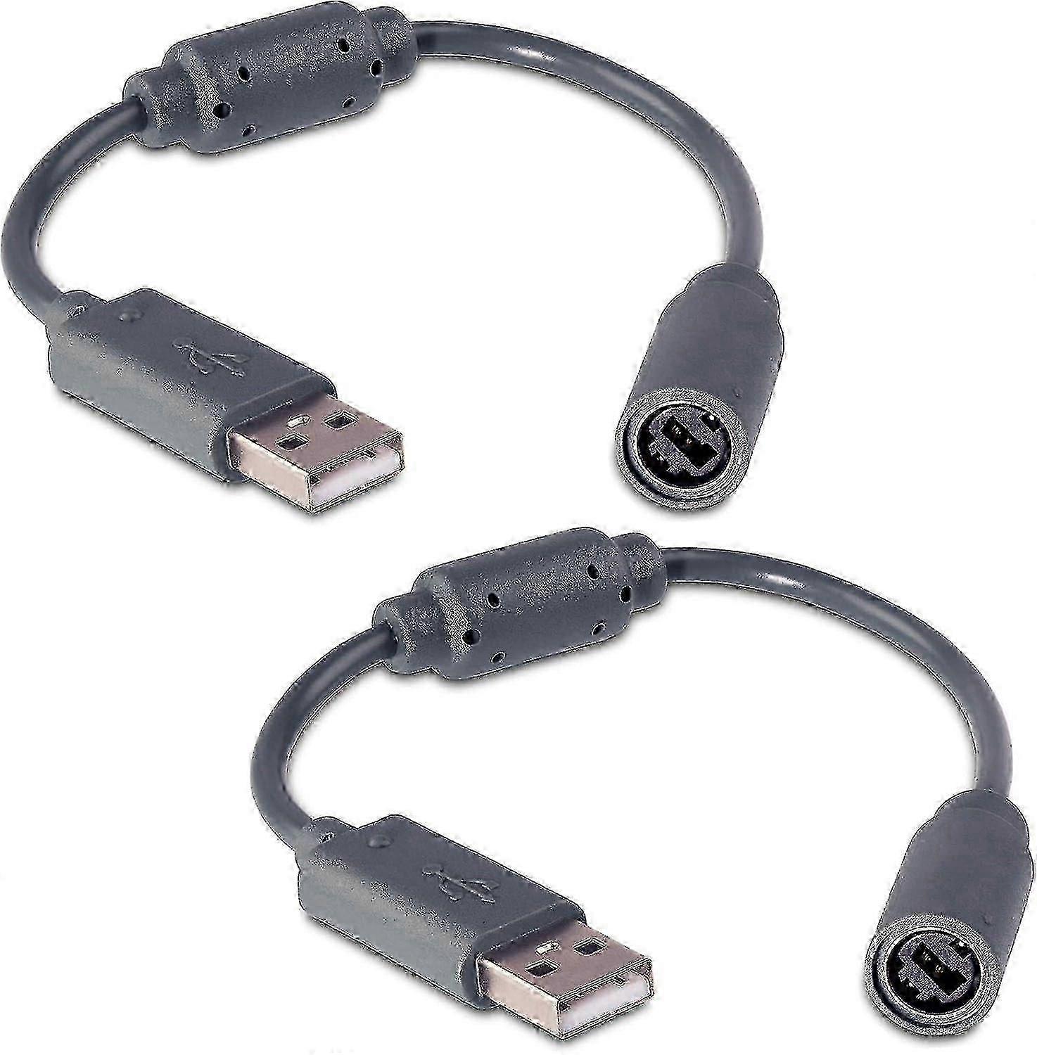 2Pack Controller USB Breakaway Cable for Microsoft XBOX360 Guitar Hero SZRH A-W