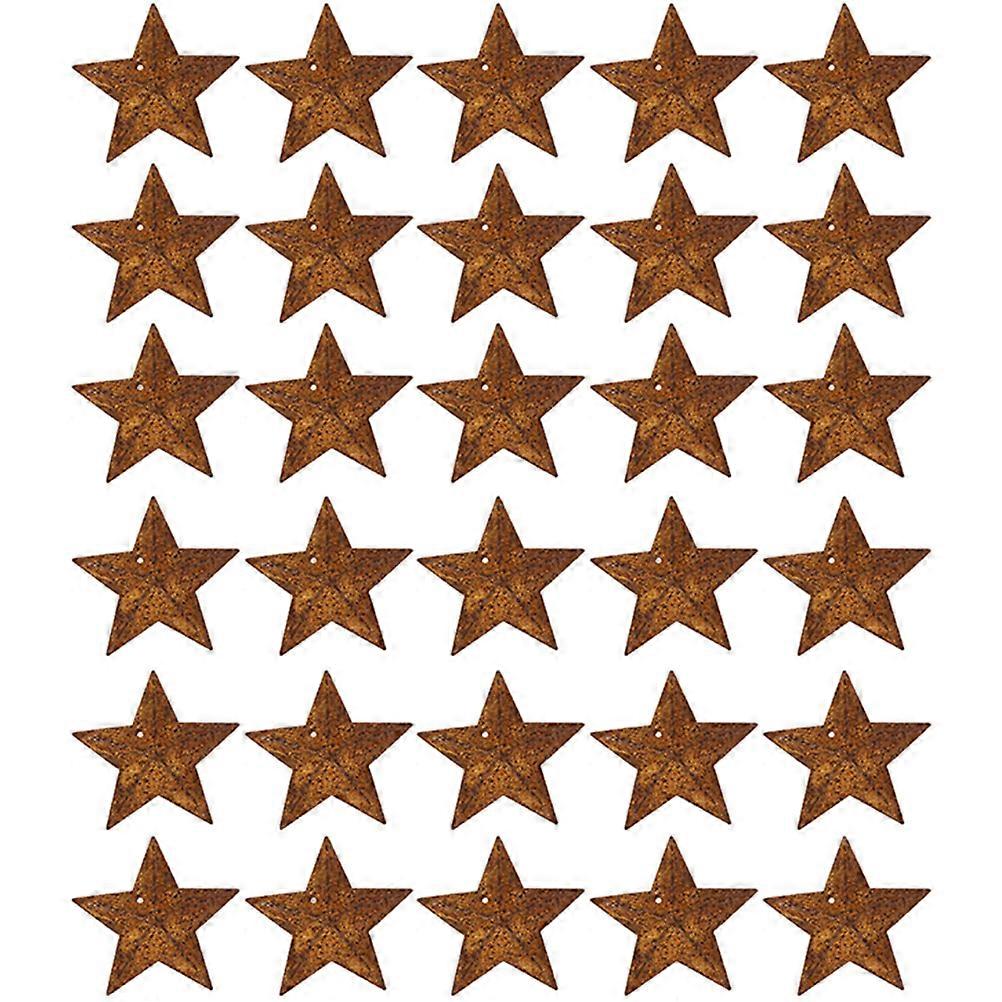 30 قطع صغيرة معدنية الحظيرة ستار العتيقة الحظيرة ستار هالوين عيد الميلاد خمر ديكور المنزل