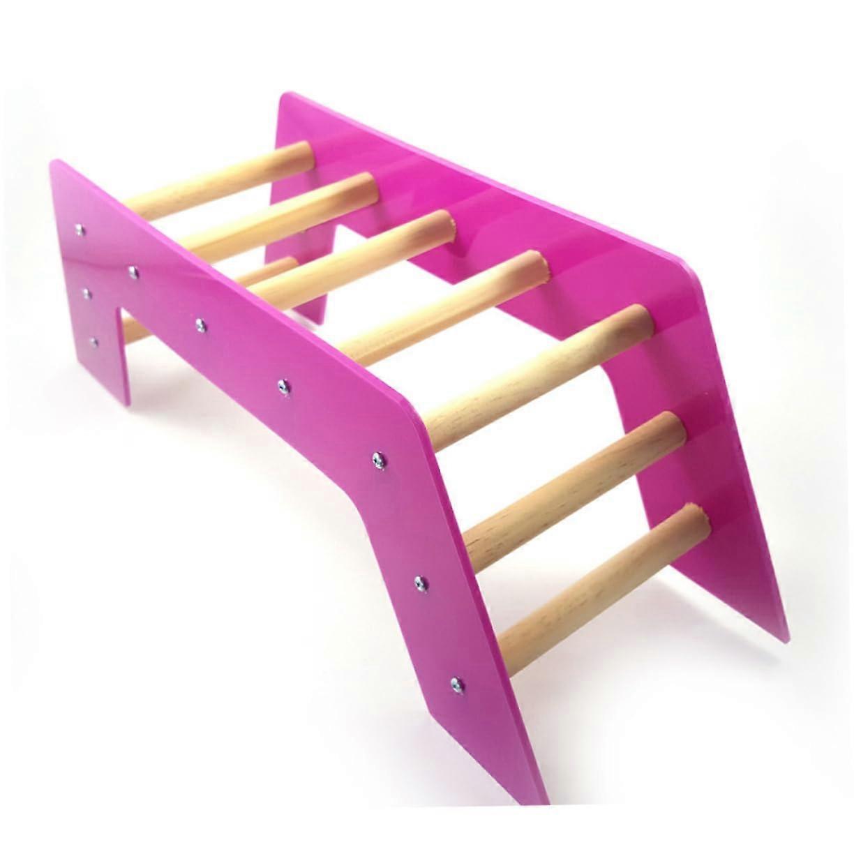 Bird Toy, Slip Glider, Sledge Bird Perches, Parrot Stair Toy, Toy Bird Stair Toy, Parrot Bridge Toy, Slide Arch Bridge, Wooden.