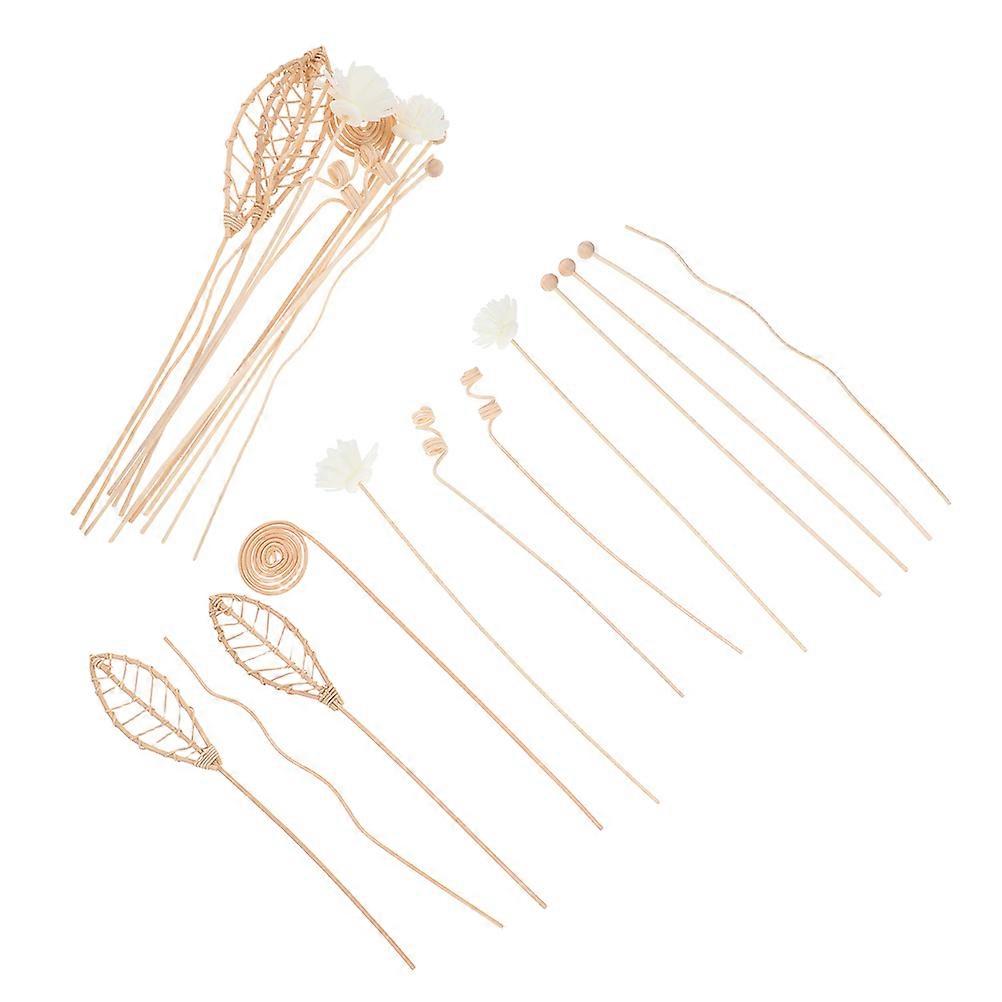 24pcs Aromatherapy Diffuser Reeds, Flameless Home Fragrance Sticks for Continuous Fresh Air, Safe & Stylish Scent Diffuser for Bedroom, Living Room &