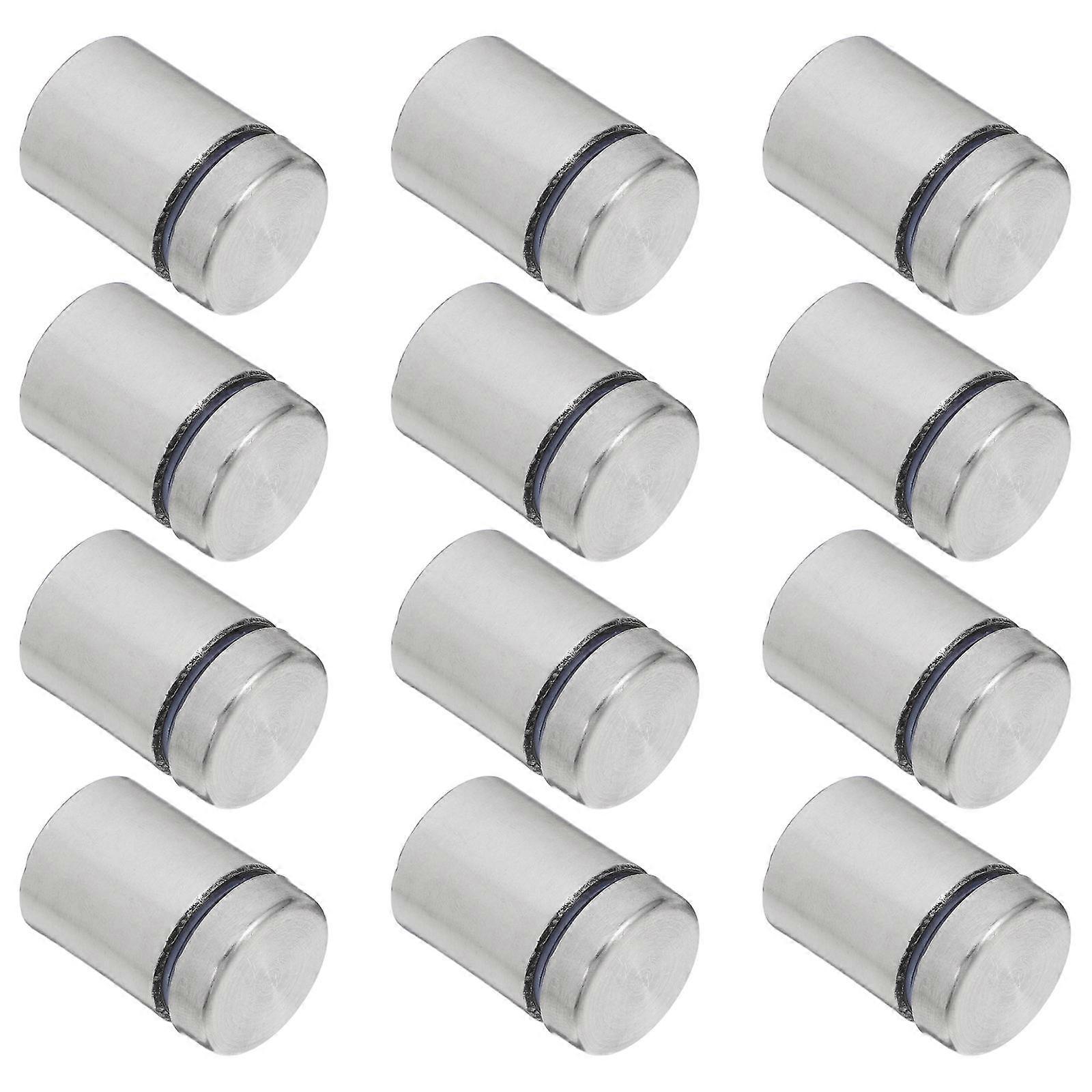 Stainless Steel Standoff Screws for Hanging Acrylic Picture Frames Silver Durable and Versatile 19X25mm