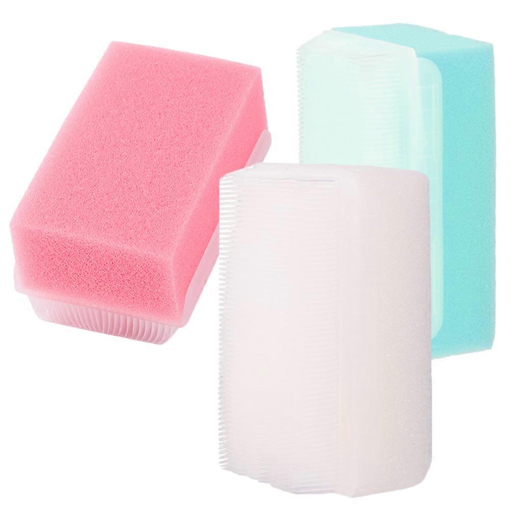 Here's a polished and professional product description for your **3pcs Scalp Brush Soft Sponge Shampoo Brush**:
### 🧼 3 Pack Soft Sponge Scalp
