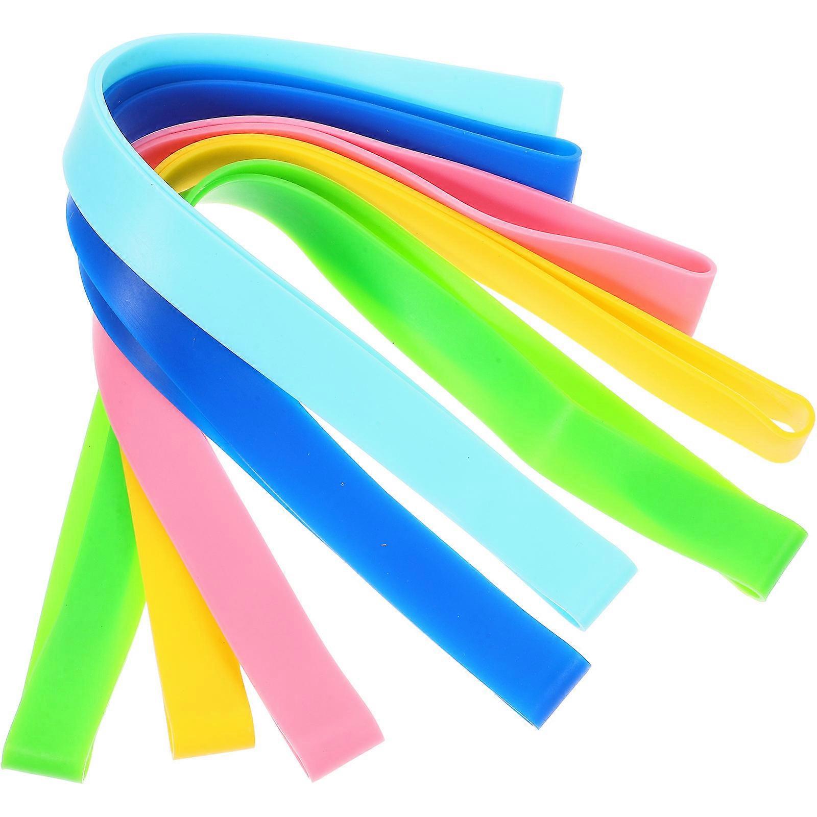 Towel Bands for Cruise Chairs Elastic Towel Fixation Sky Blue 5Pcs