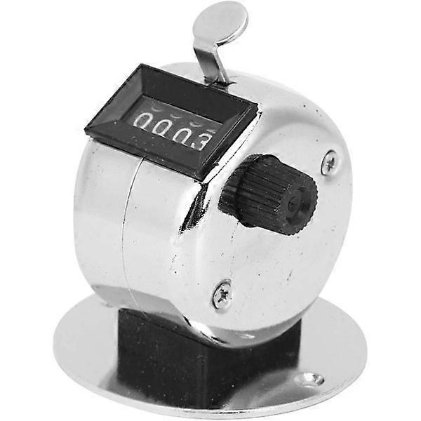 Manual Counter, 4-Digit Hand Tally Counter Manual Golf Score Counter Mechanical Hand Clicker