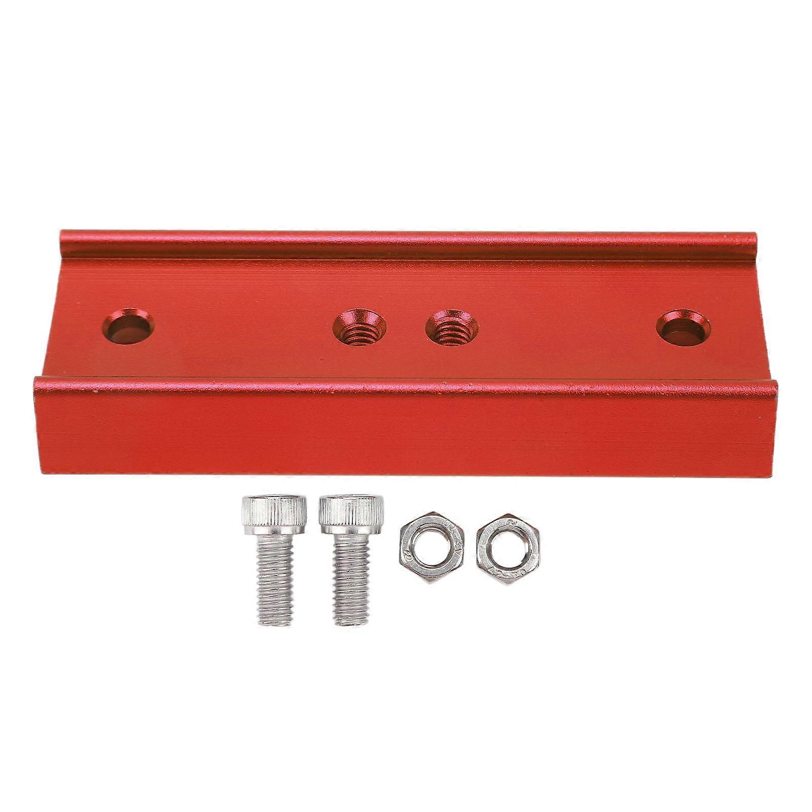 4.25in Dovetail Plate Telescope Dovetail Mounting Plate for Equatorial Telescope Theodolite Tripod Red