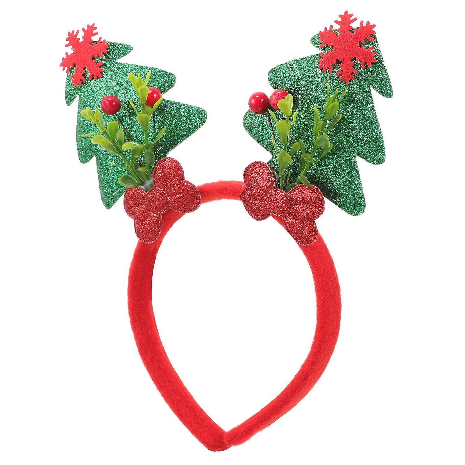 Flitry Čelenka Slavnostní Čelenky Třpytivé Přílba Vánoční Večírky Sváteční Dekorace 21.00X18.00X2.00CM Netkané Party Dekorace 1Pack