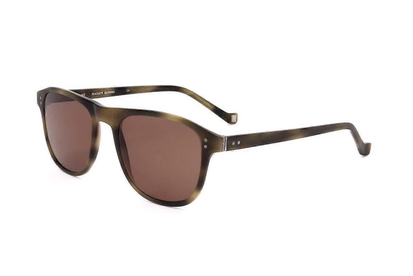Sunglasses Hackett Bespoke HEB202 529 OLIVE HORN 50/19/145 MAN