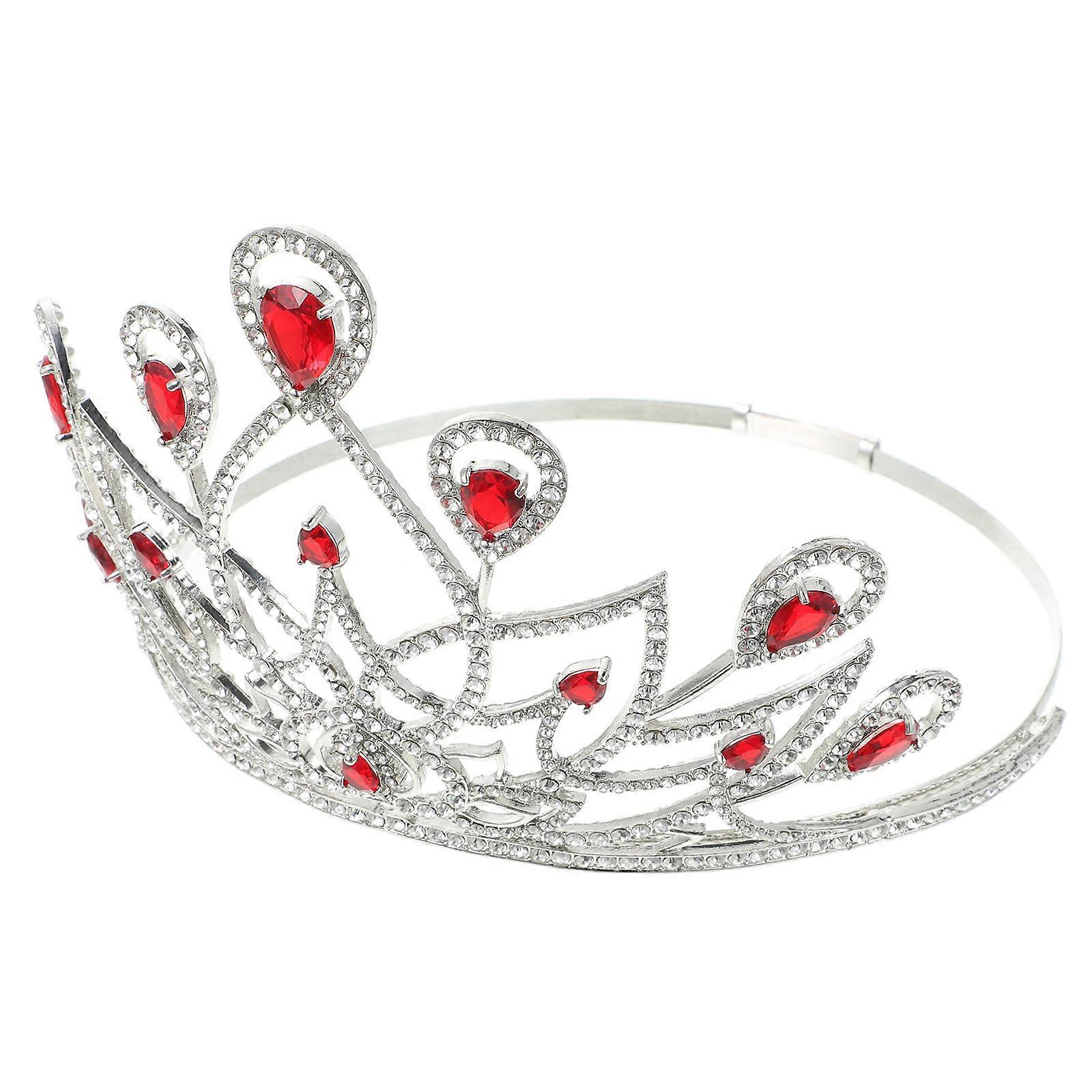 Stunning Bride Crown For Engagements And Ceremonies Assorted Color Durable 1 Piece