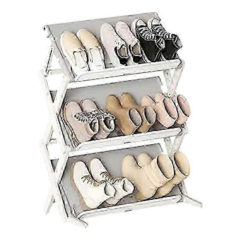 Simple Household Multi-layer Space-saving Storage Folding Shoe Rack Multifunctional Storage Shoe Box Shoes
