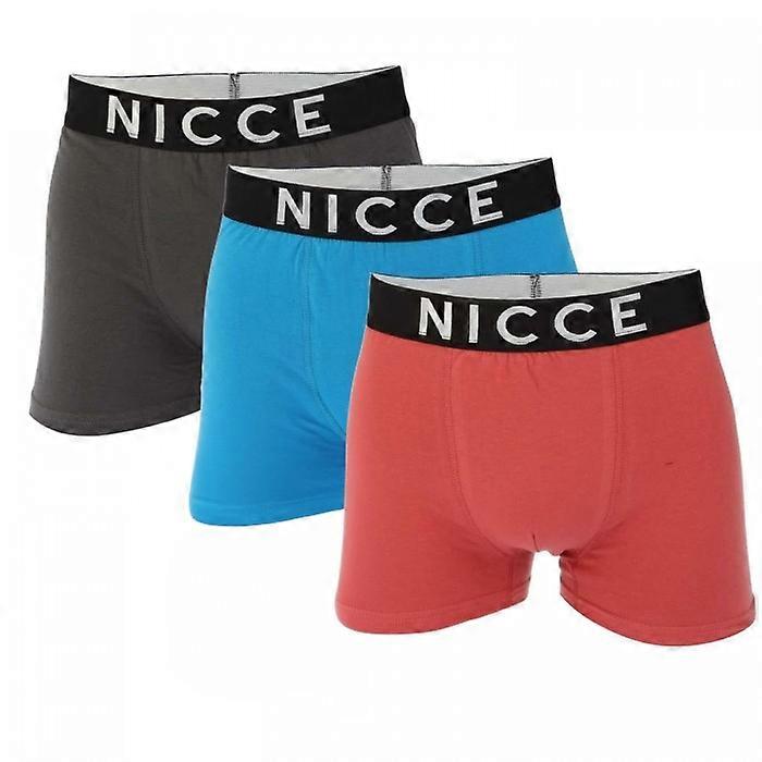 Nicce Mens Octavi Boxer Shorts (Pack of 3)