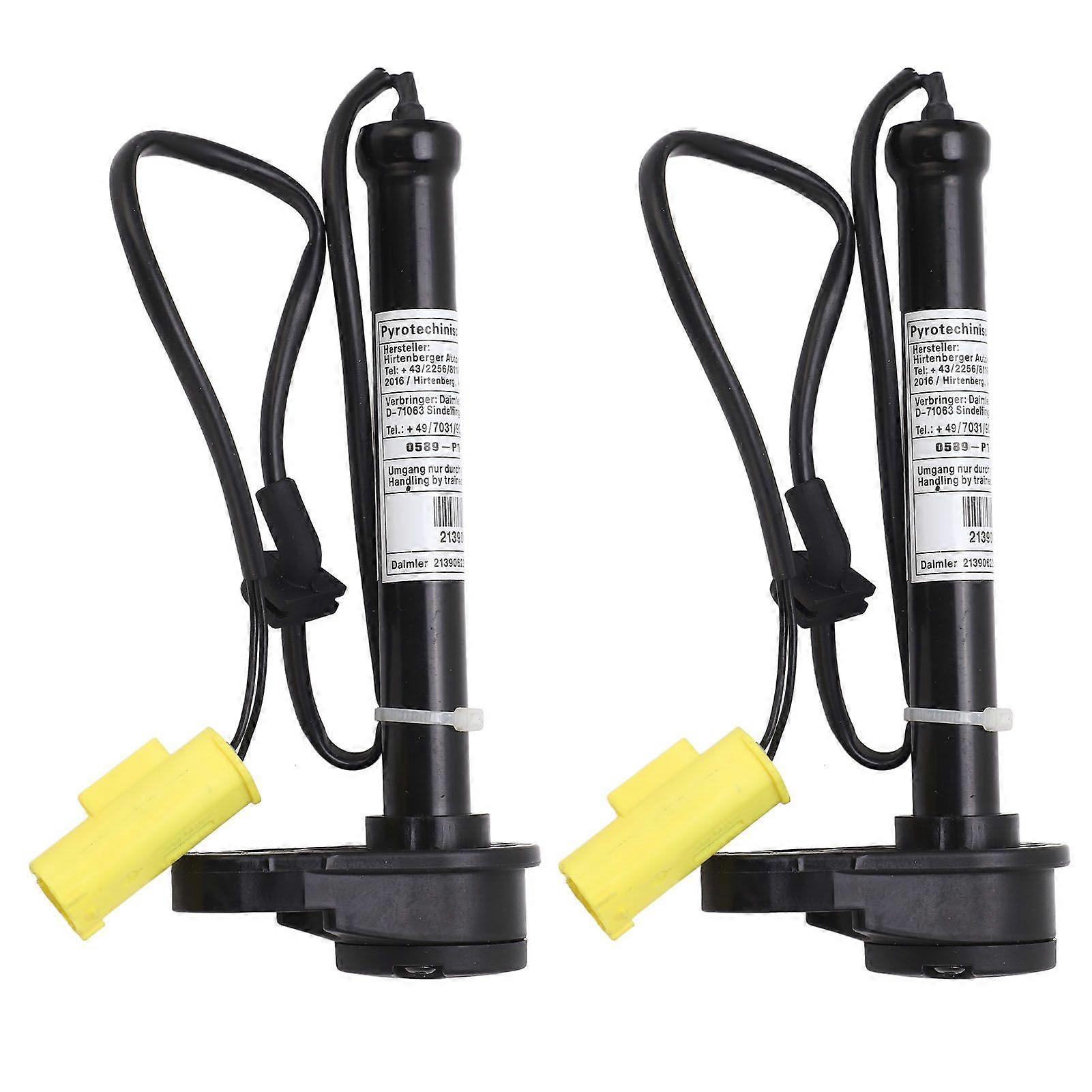 Bonnet hinge actuator A2139062201 left right pair for Benz W213