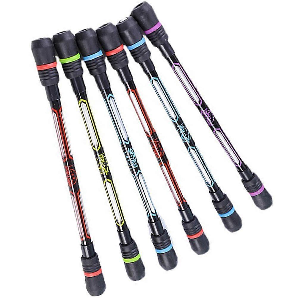 Flipping Pen 12Pcs Multi Color Rotating Training Toy pour les enfants Étude Bureau Utilisation