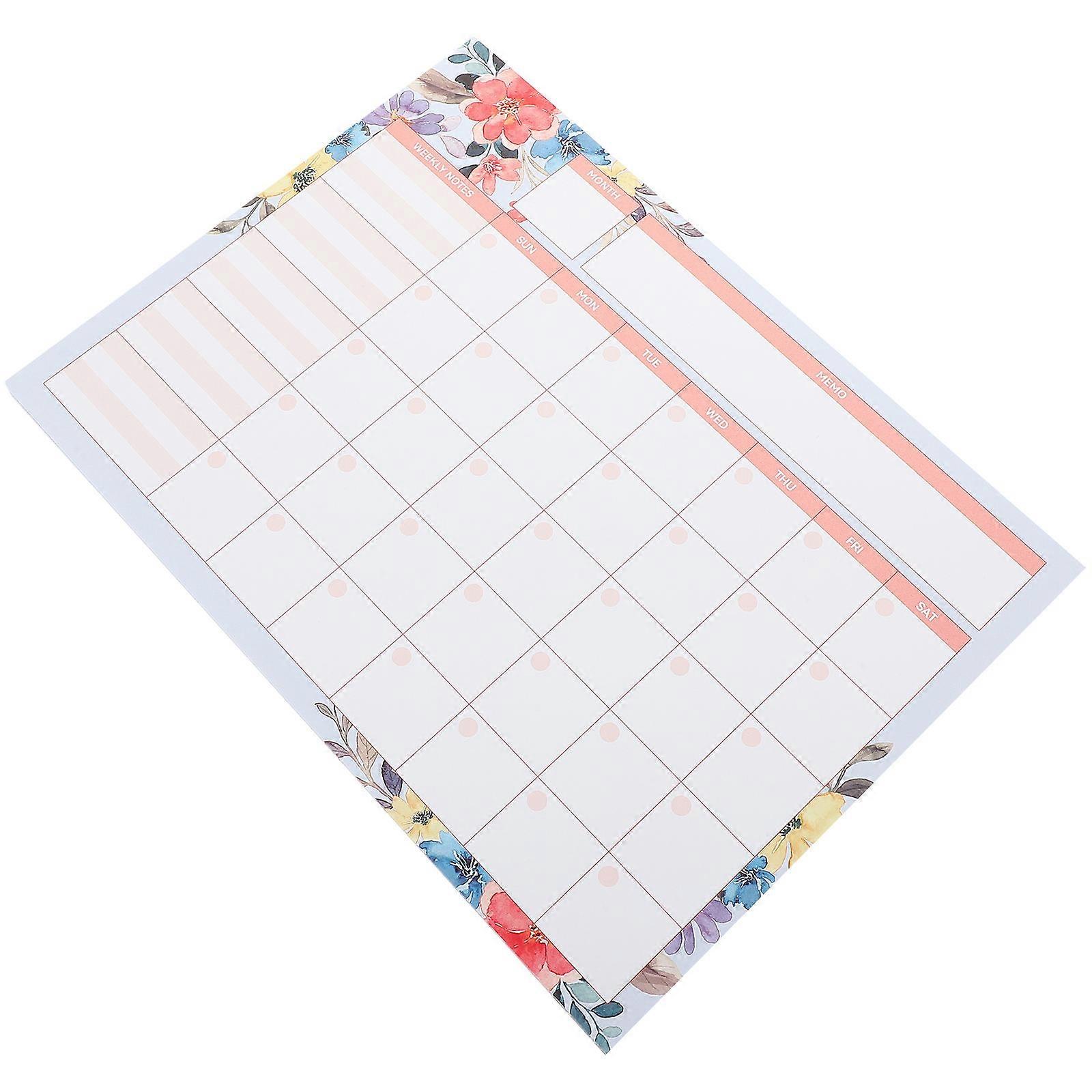 Event Planning Notebook For Most People In Office Use With Rectangular Shape 28.5X21.5CM 1Pcs Perfect For Schedule Recording