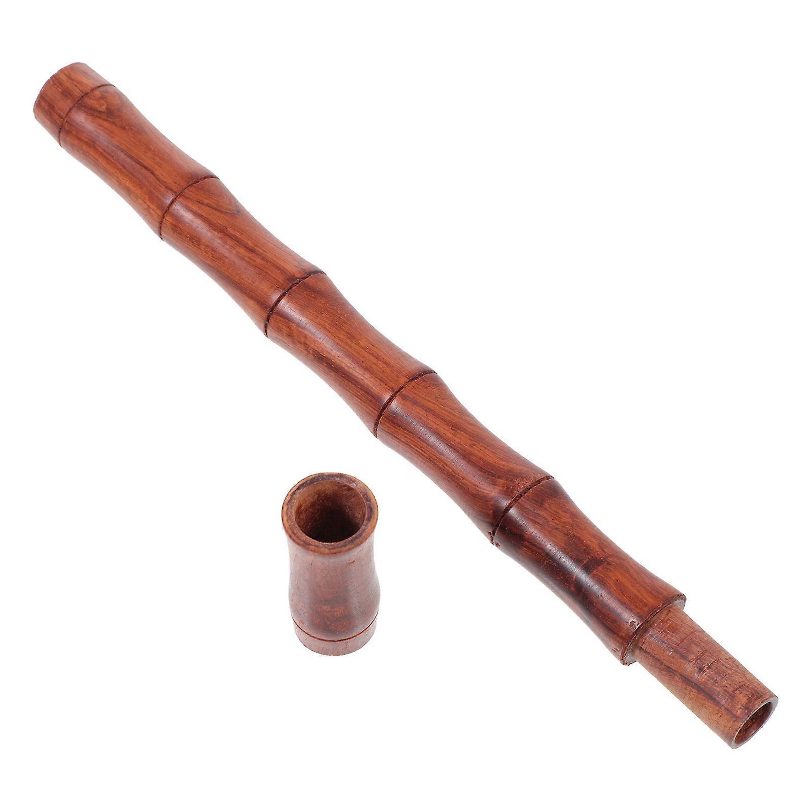 Compact Solid Incense Tube Holder with Easy Open Lid – Natural Simple Container for Stick Incense Storage, Sandalwood Aromatherapy and Meditation Use