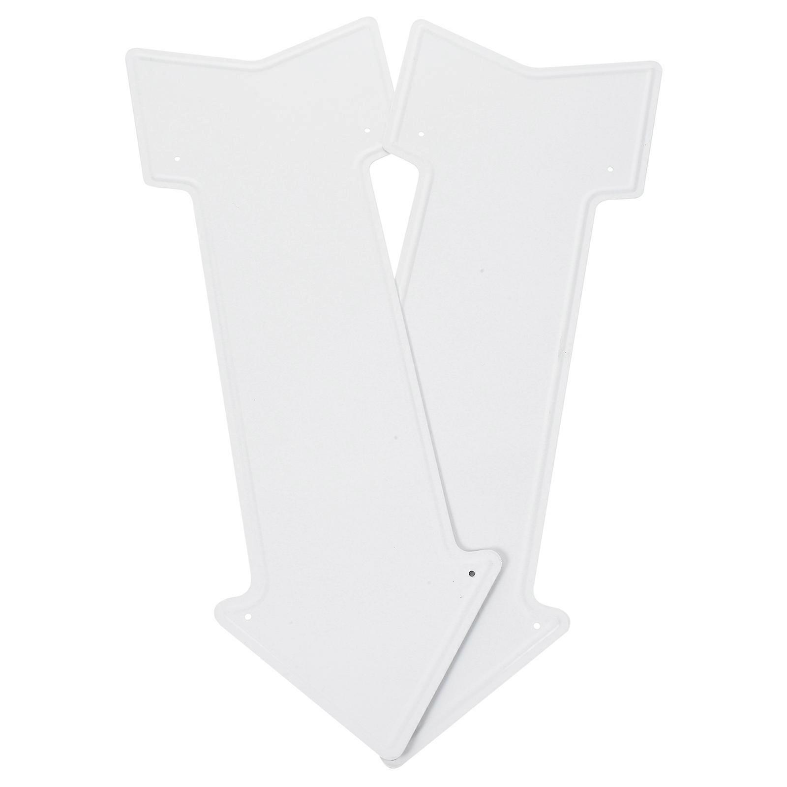 Alien Picture Decorate with Iron Material for DIY Decoration 2 Pieces Portable and Stable