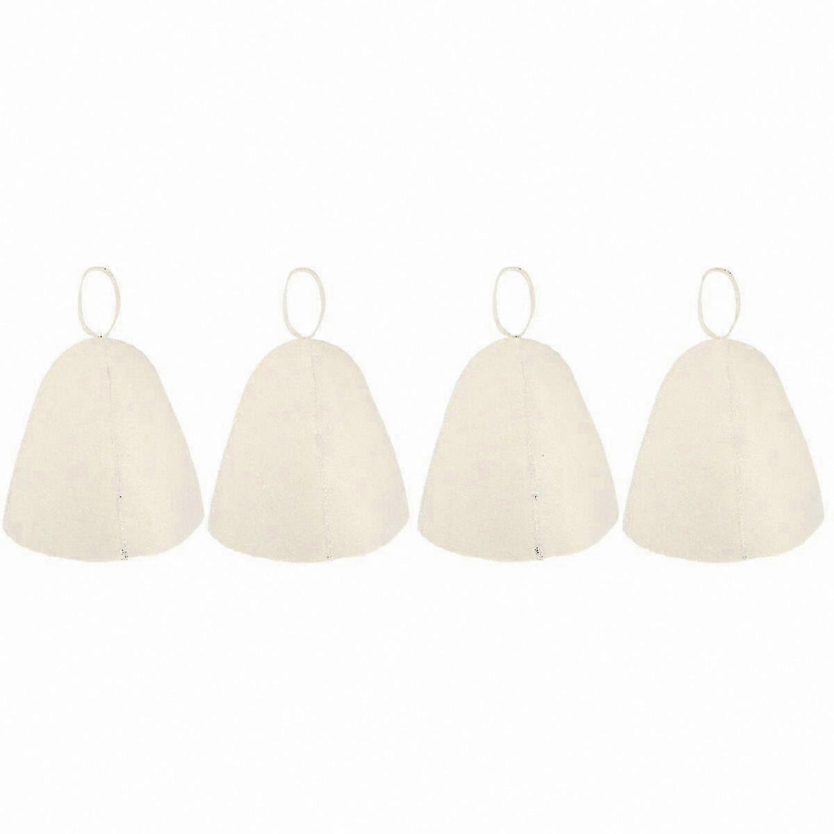 Thickened Felt Bathing Hat for Sauna Use Lightweight and Comfortable Design