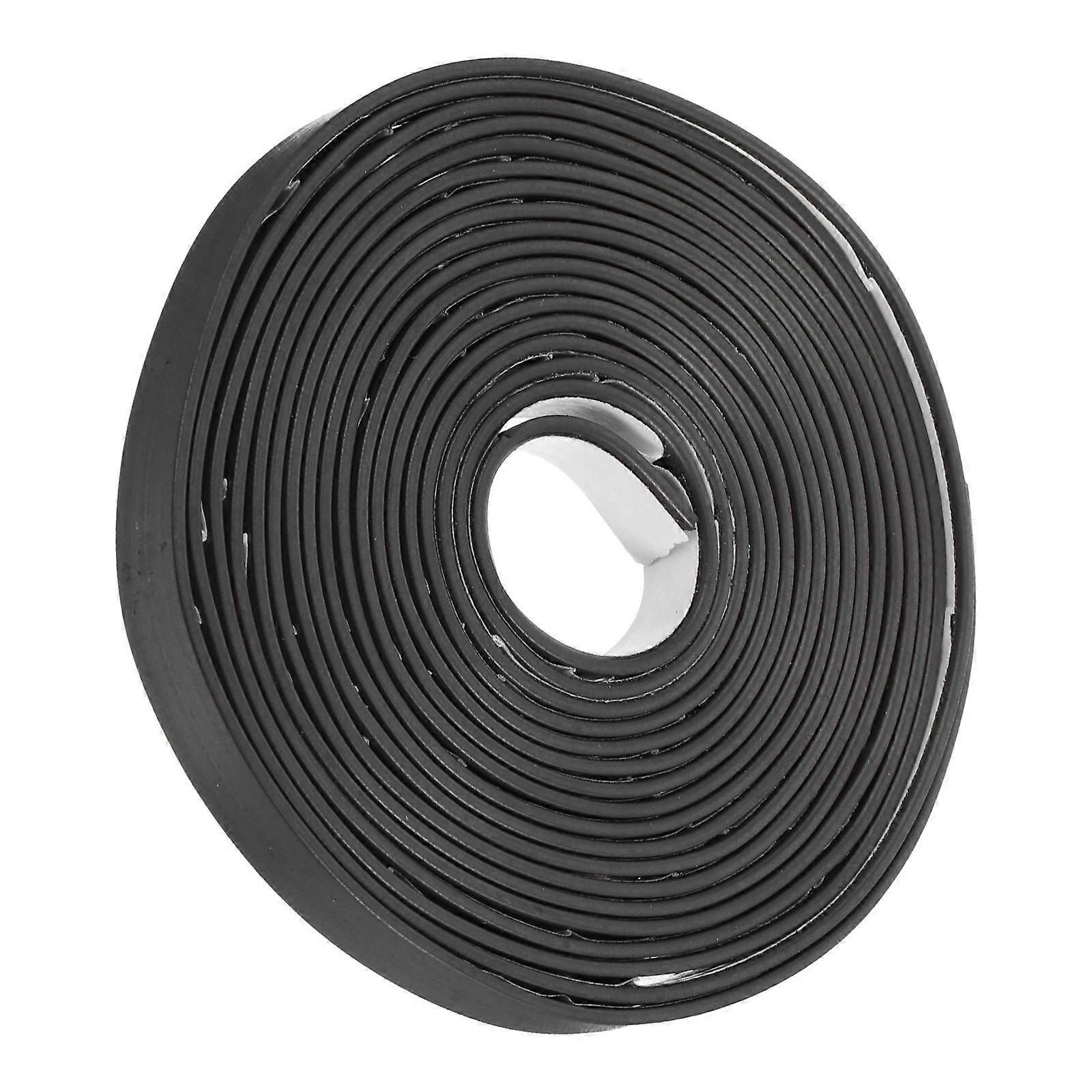 Rubber Magnet Tape For Whiteboard Outdoor Indoor Use Easy Cutting Secure Hold Black 1Piece