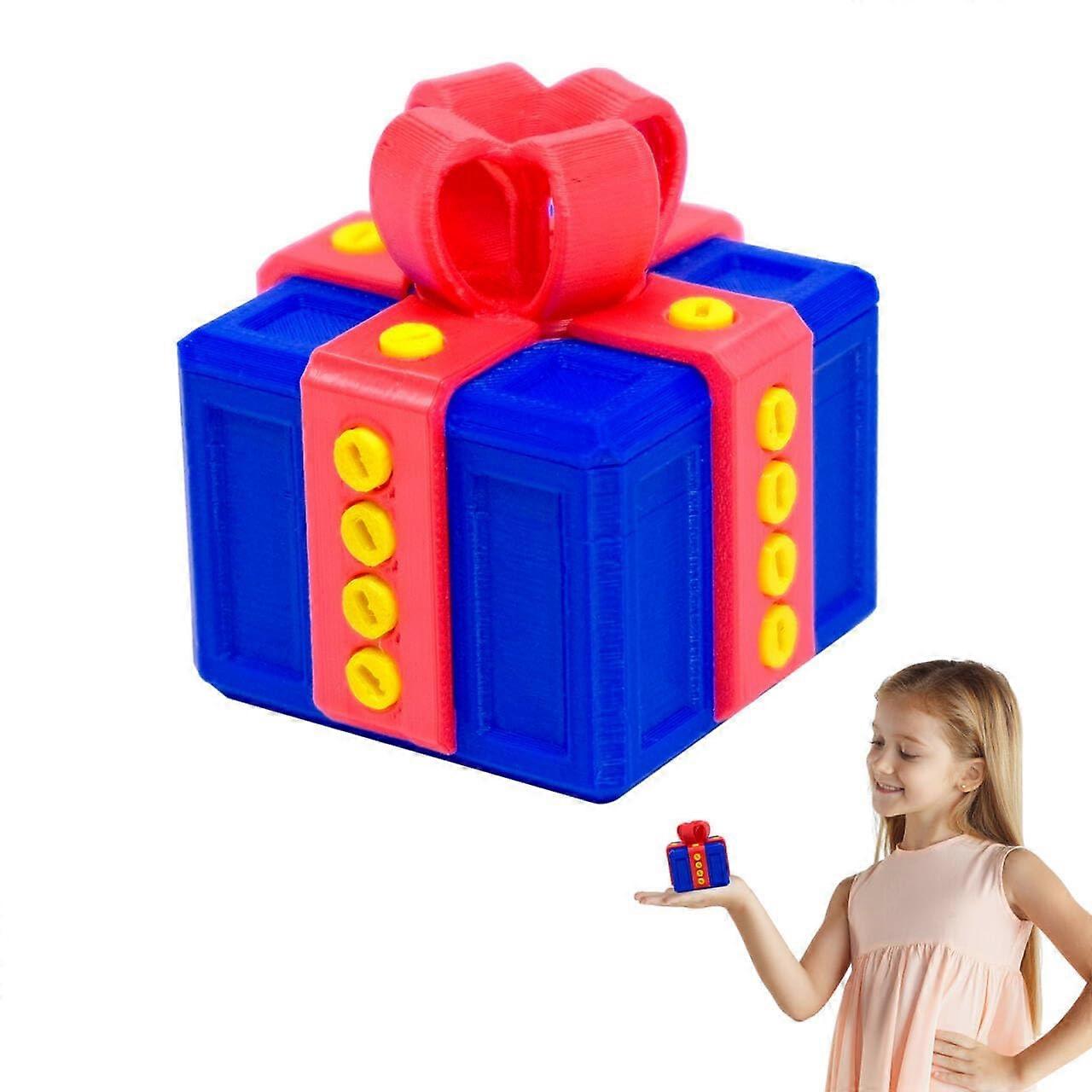 Annoying Gift Box 3D Printed Twisted Opening And Closing Design Funny Prank Gift Box Novelty Packaging Box