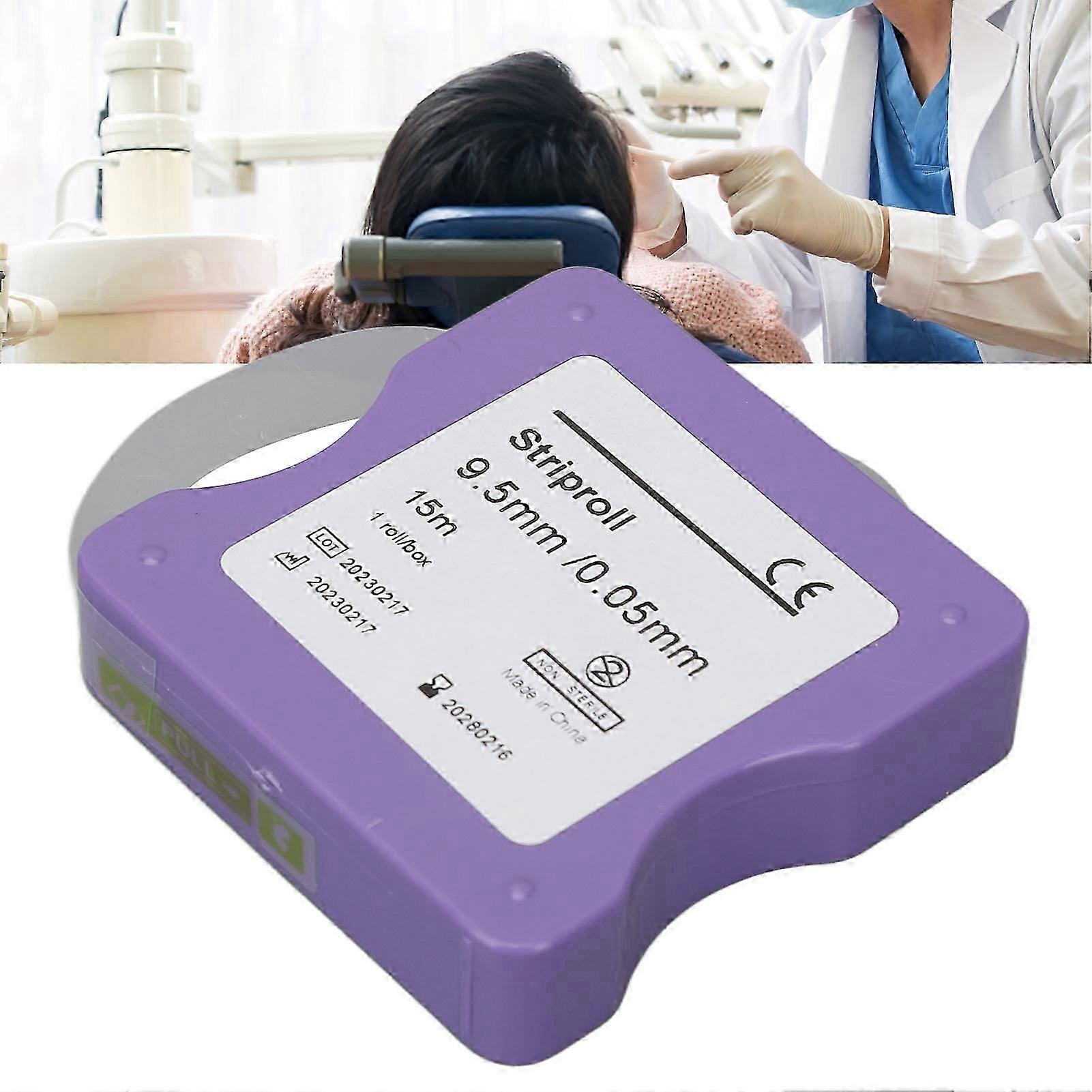 Dental Clear Matrix Bands Polyester High Elasticity Restore Contact Point Film Matrix Strips Roll