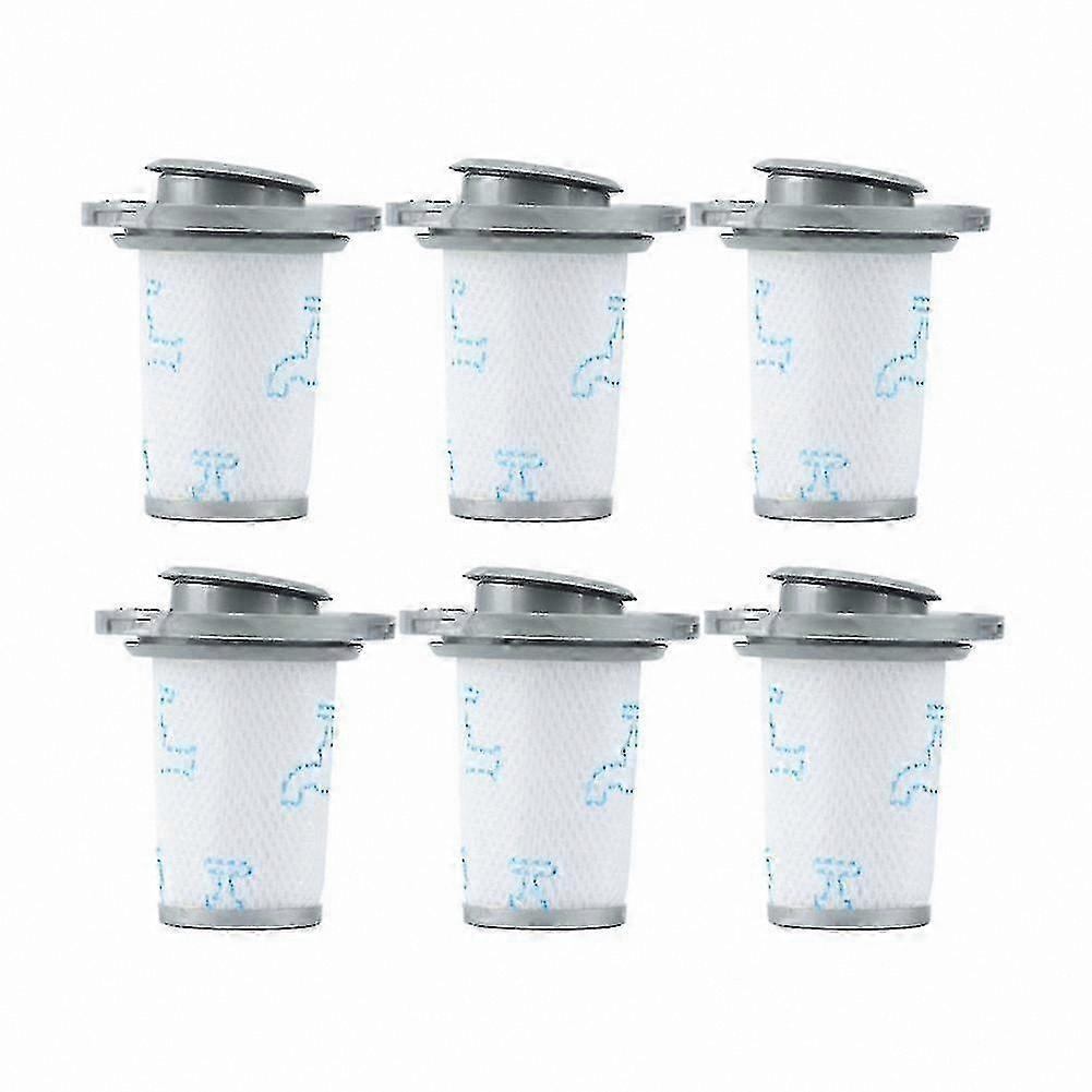 6-Pack Washable Filters Compatible with Rowenta ZR009006 X-Force Flex 8.60 Vacuums