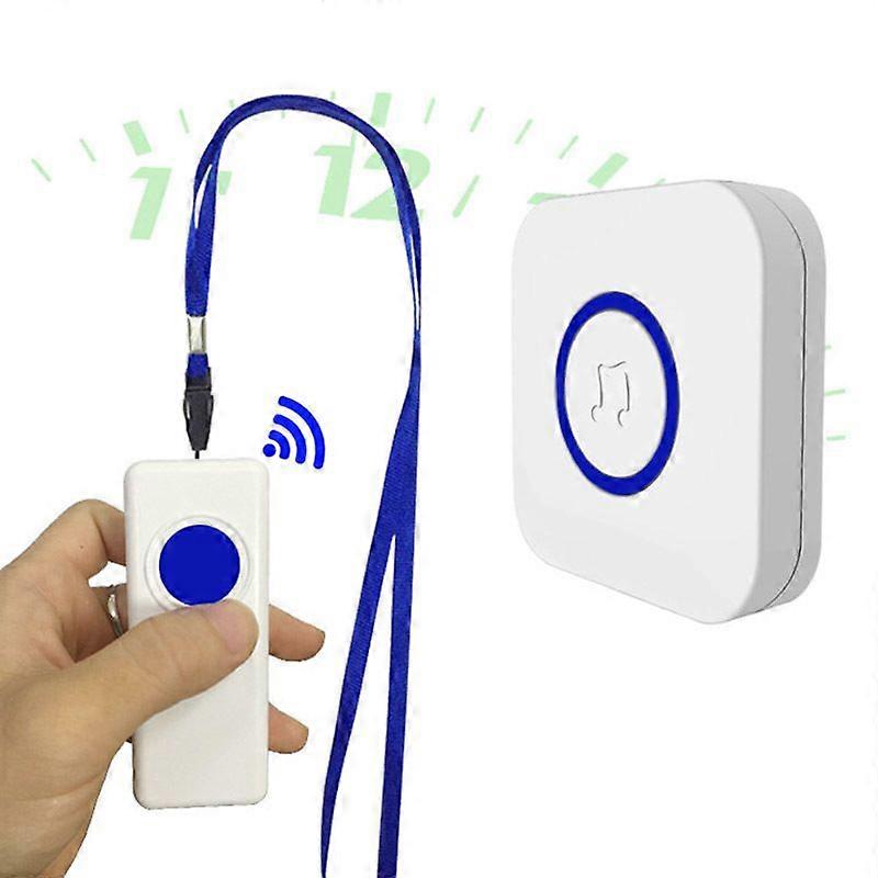 Elderly Caller Portable Button Wireless Remote Control Long-Distance Helper Patient Emergency Call Bell