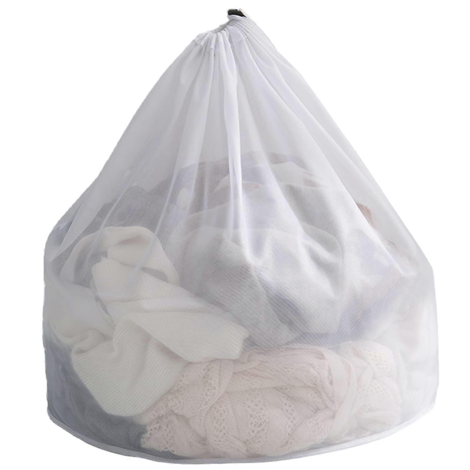 Laundry Bags For Washing Machine Anti-Deformation Large Thickened Mesh Bag And Small Fine Mesh Net Pocket