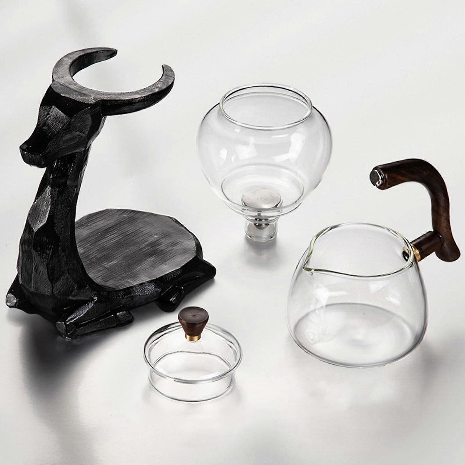 Automatic Tea Set Drip Pot Infuser Tea Coffee Pot For Home Use Drip Pot Style Teaware