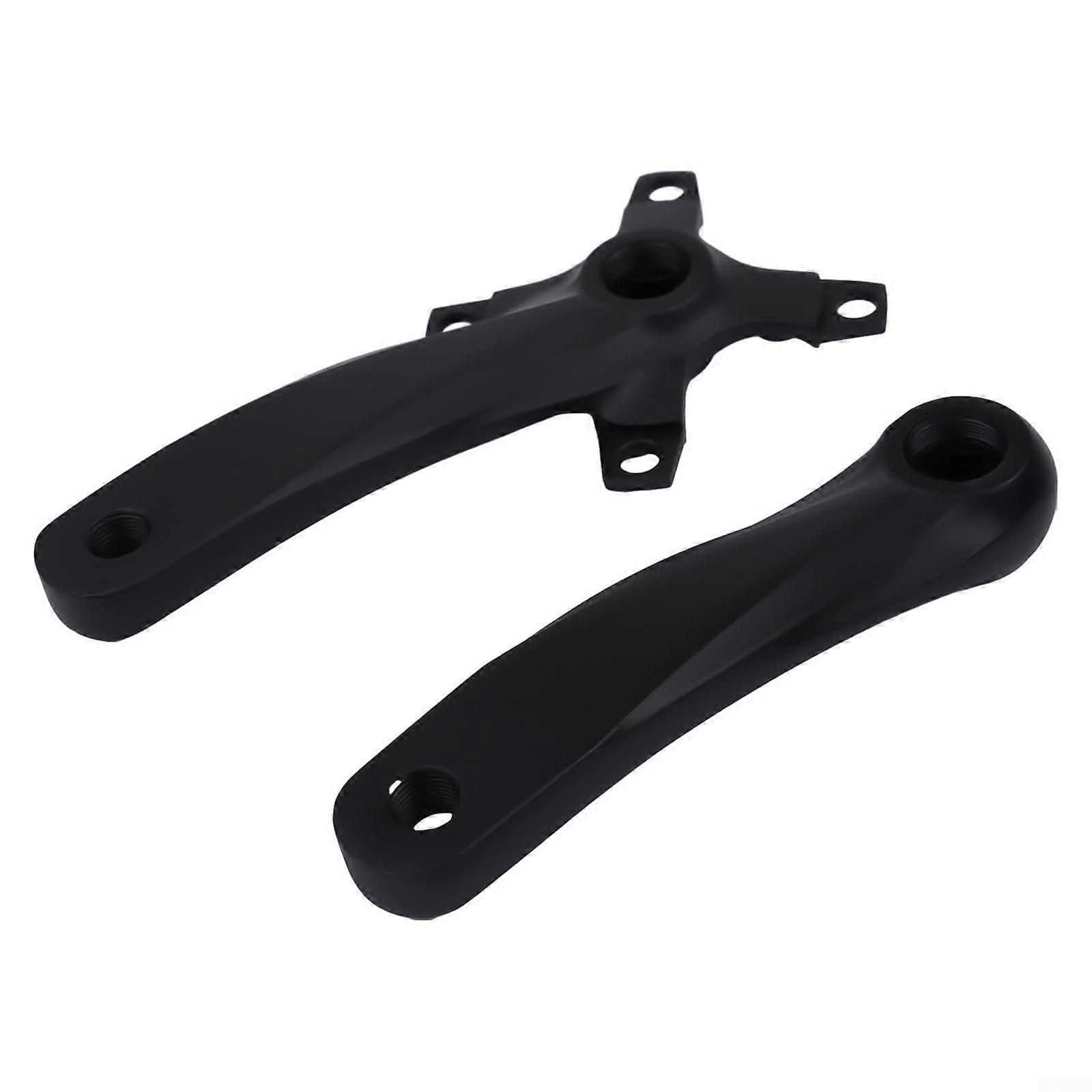Bicycle crank arm with chainring, 104 mm length, 152 mm, compatible with 712 speed crankset, aluminum alloy material for cycling upgrade