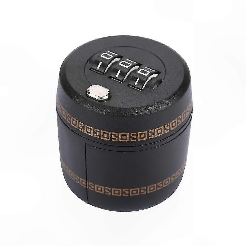 Three-Digit Combination Lock for Wine Bottles, Zinc Alloy Passcode Protector