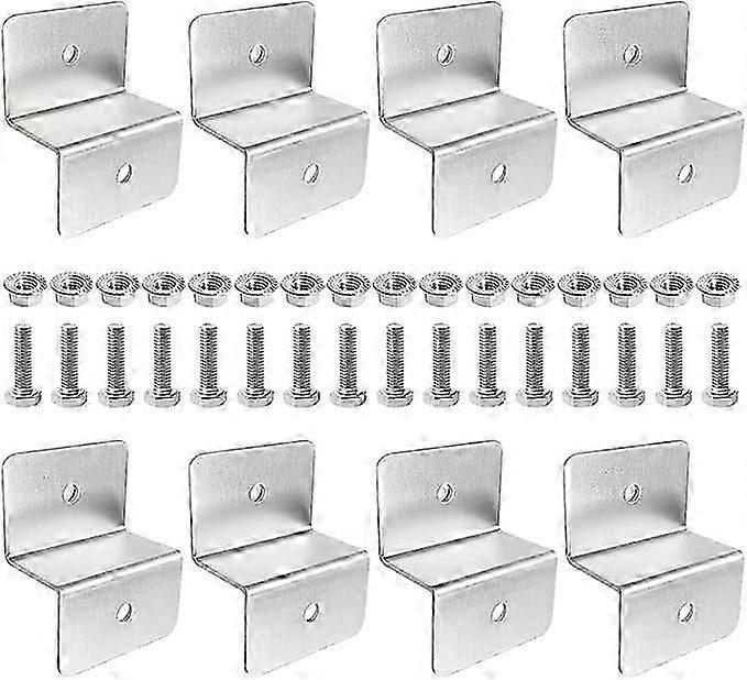 Solar Panel Bracket, Z-Mount Solar Panel Mounting Kit PV Module Z Bracket Roof Hook Solar Mount Flat Roof Riser