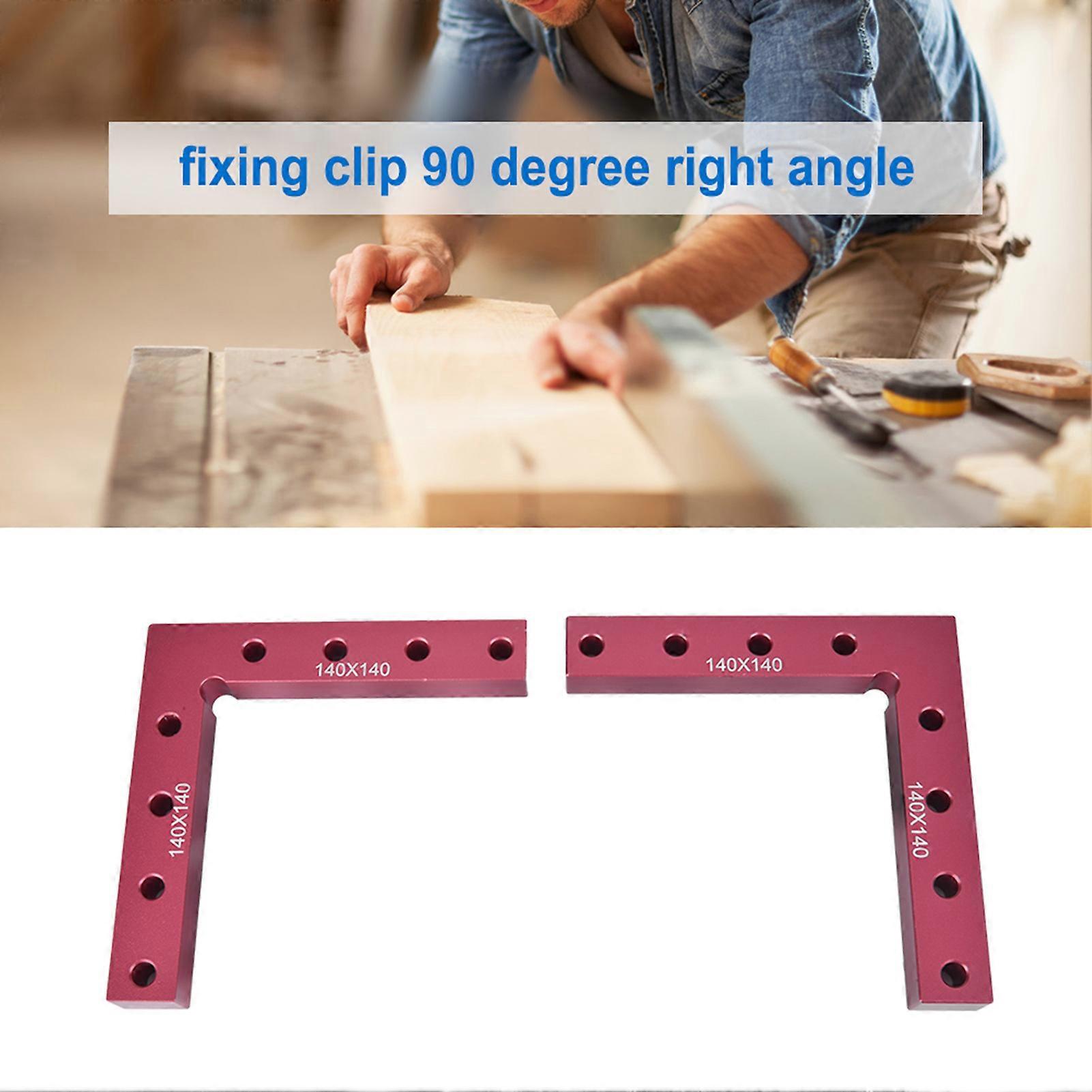Woodworking Right Angle Fixing Clip L Shape Ruler 140x140mm