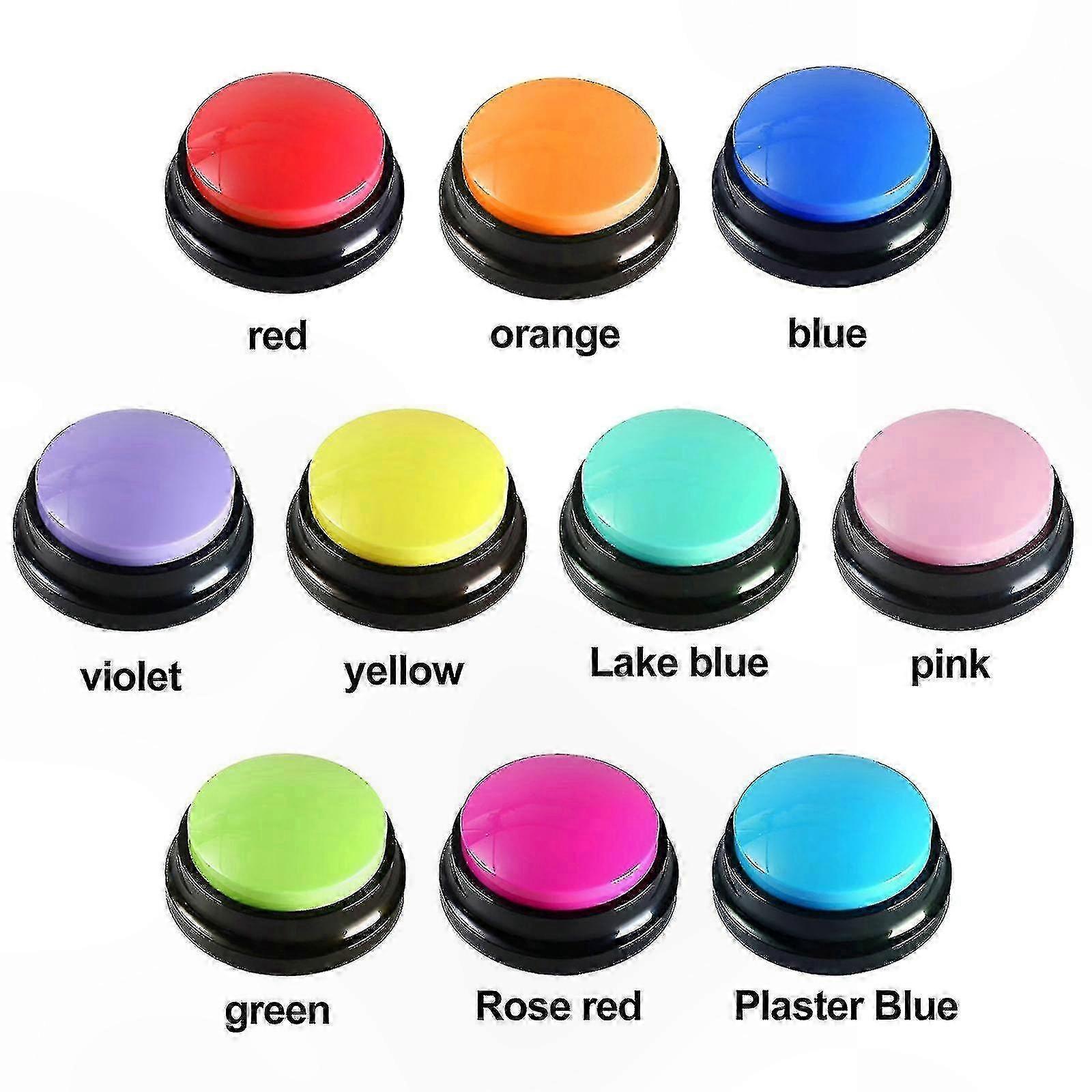 30-Second Voice Recorder Button for Pet Training & Speech Development