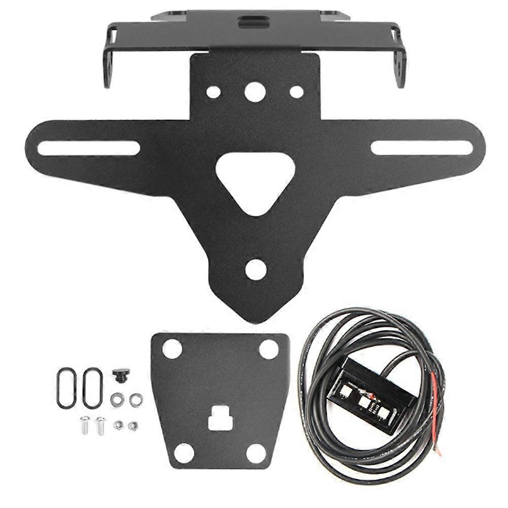 For GSX S750 S1000F S1000 2015-2022 Motorcycle License Plate Holder Bracket Rear Tail Eliminator Ki
