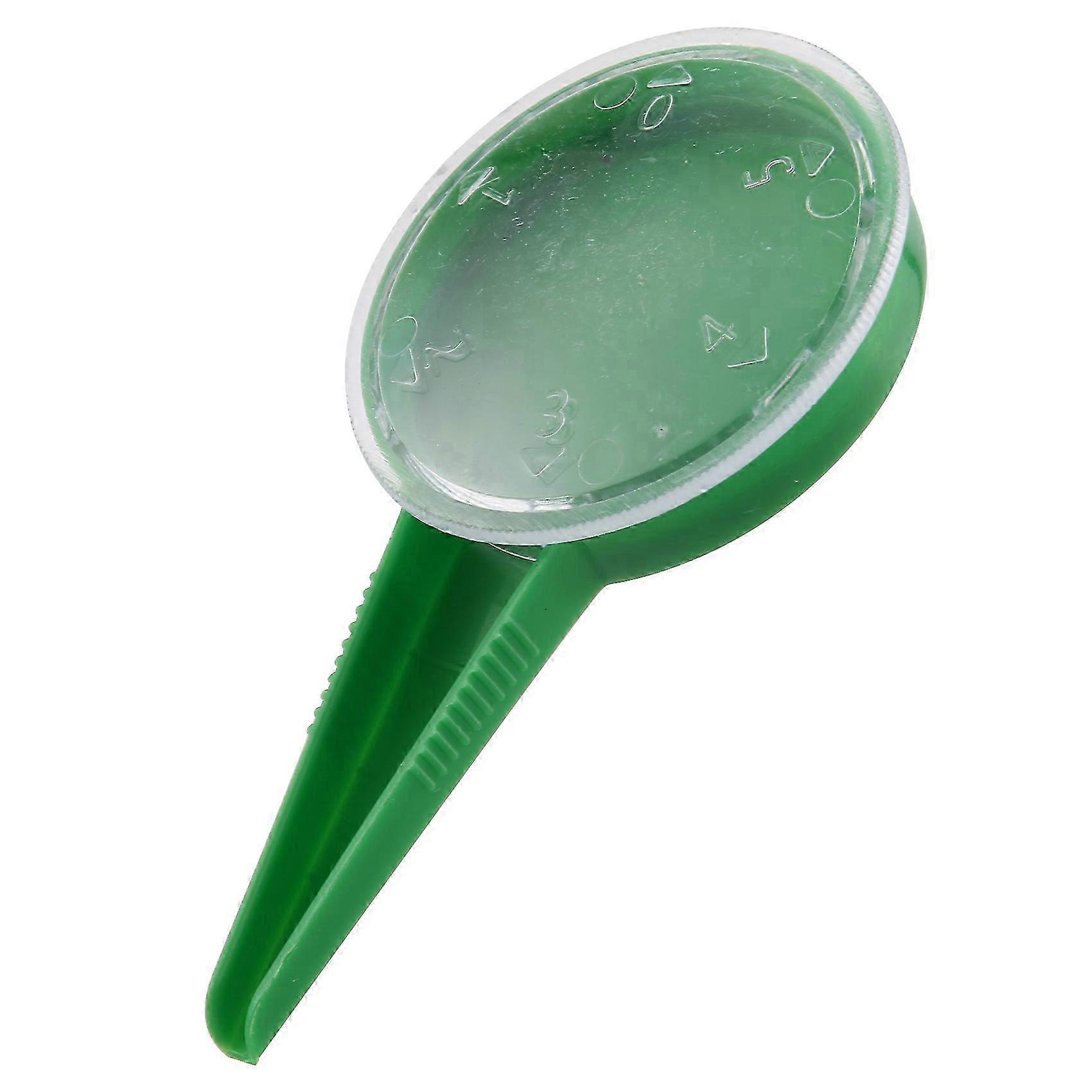 Flower seed sower for gardening, handheld dial planter with ergonomic grip