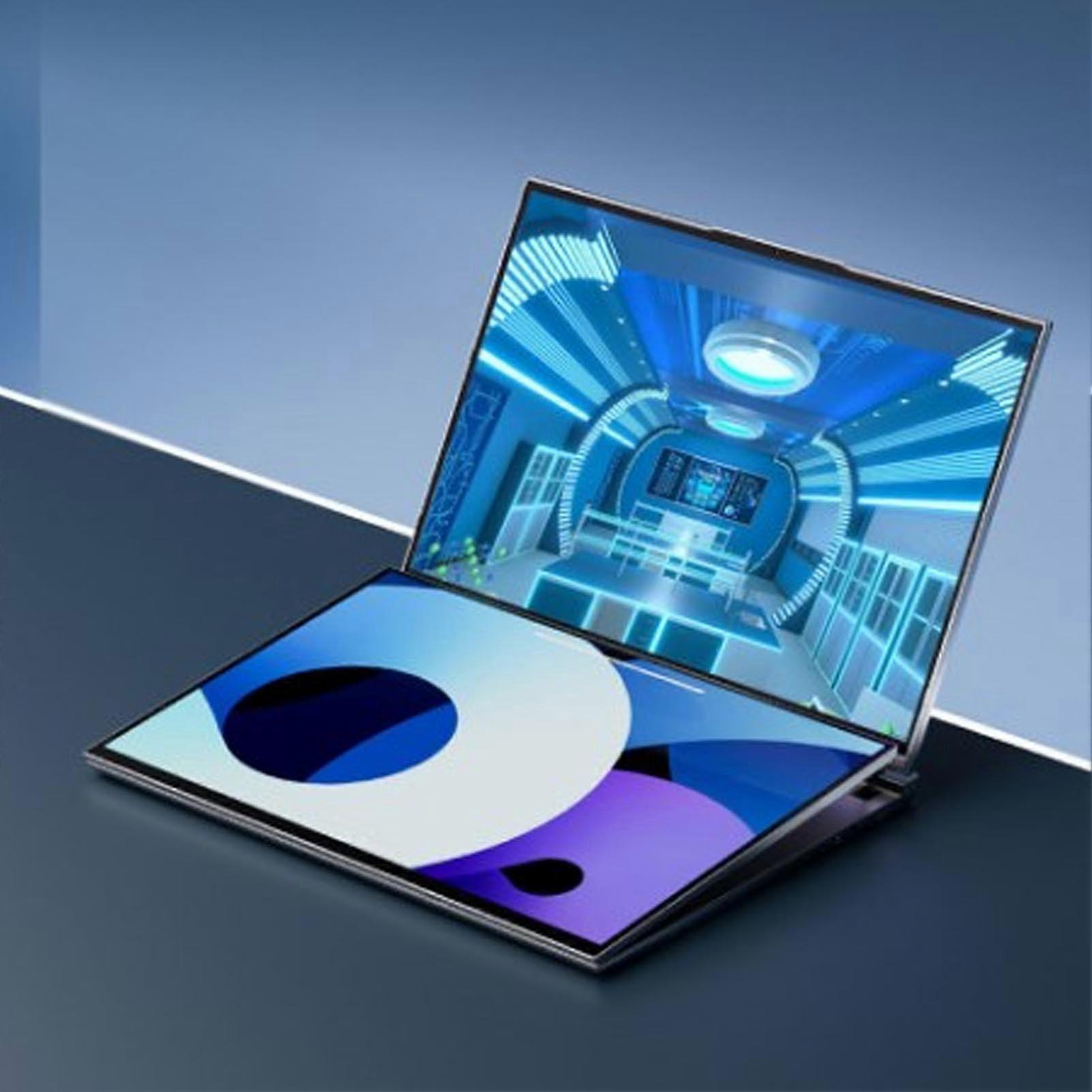 Ordinateur portable 16 pouces à double écran tactile DDR5 16 Go 2 To SSD I7 1270P
