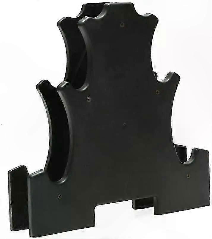 Adjustable Dumbbell Rack with Tripod Design for Space Efficiency and Durability