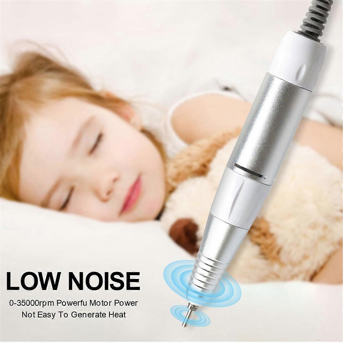 Professional Electric Nails Drill Handle Nails Handpiece File Grind Machine Manicure Drill Accessory