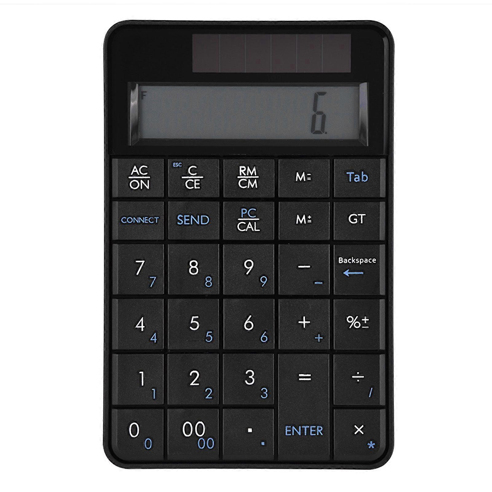 Mini 2.4G USB Wireless 2 In 1 29 Keys Numeric Keypad Keyboard & Calculator with LCD Display