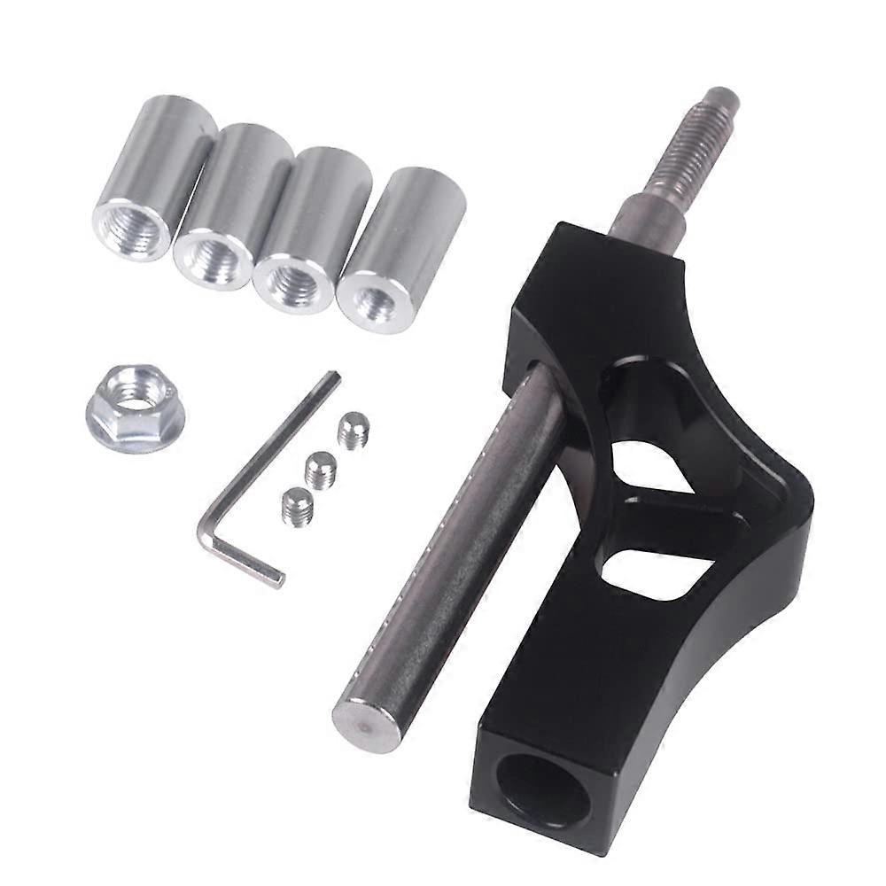 SIBOMTEX Adjustable Gear Shift Knob Extender Kit With 4 Adapters Height Extension For Car Shifter