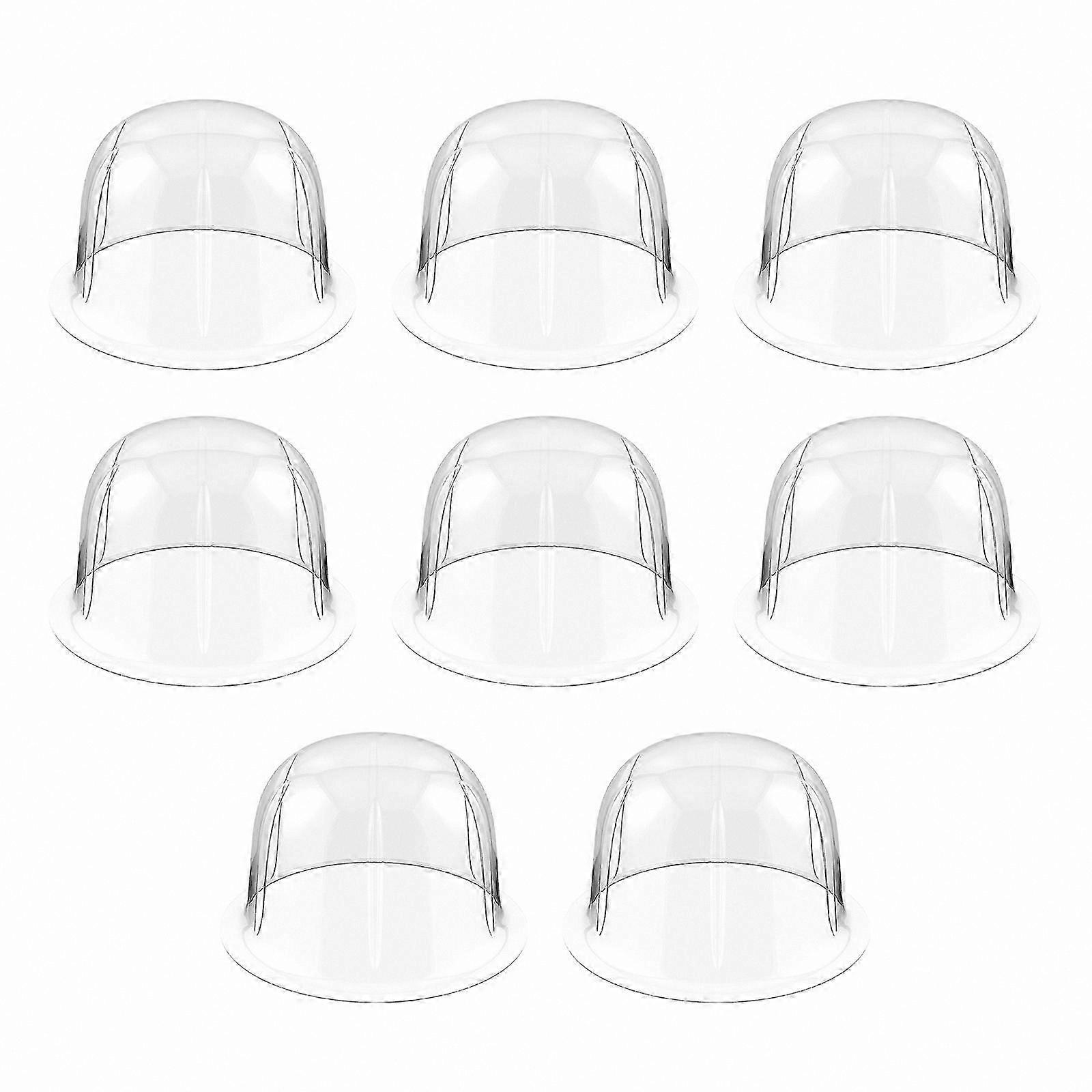 Justerbara hattställ i plast för display - 8-pack fristående ställ för samlare