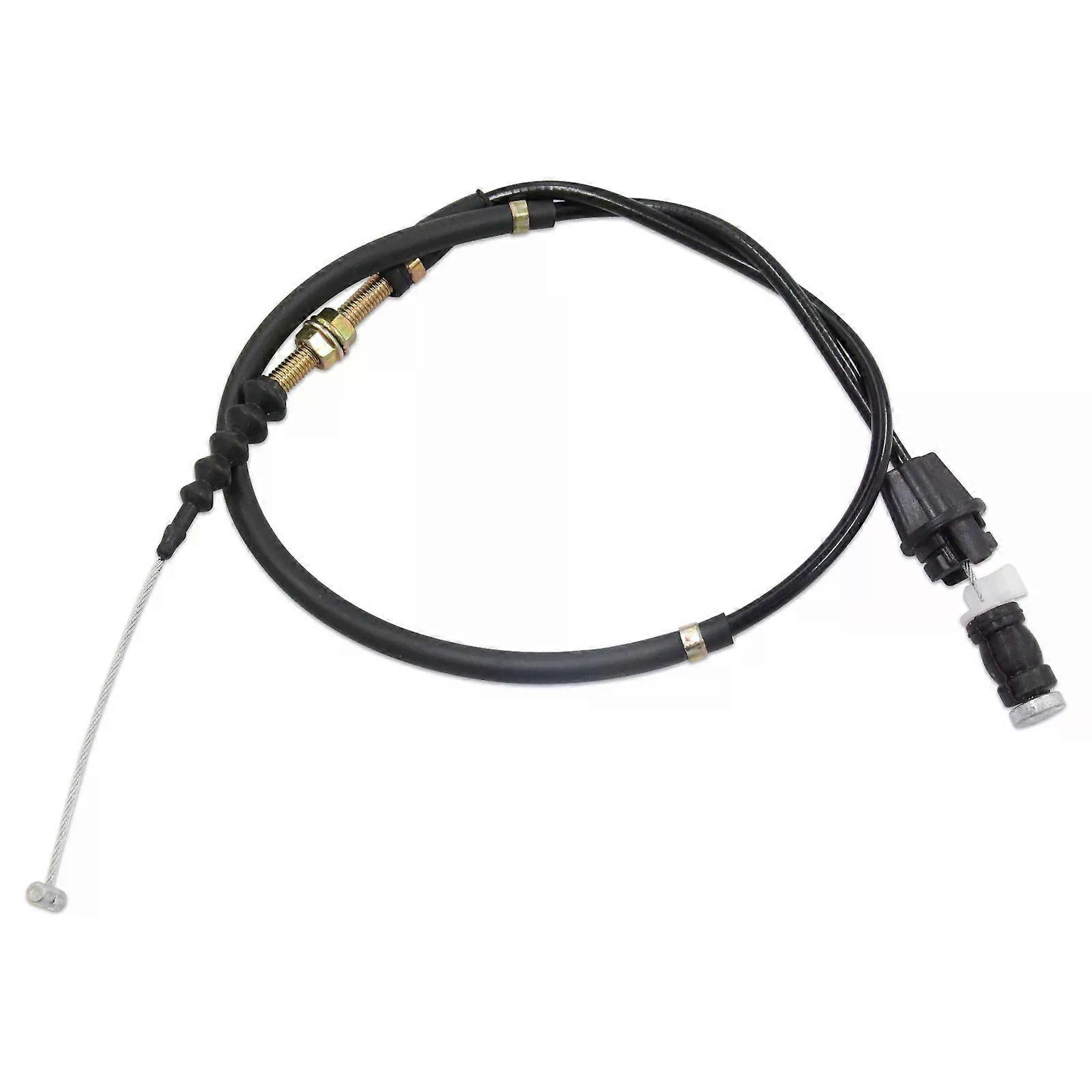 thumbnail image 2 of TCMT 39" Stainless Braided Throttle Cable – Dual Fit Harley Road King 1996-2001 / 2003-2007 2 of 4
